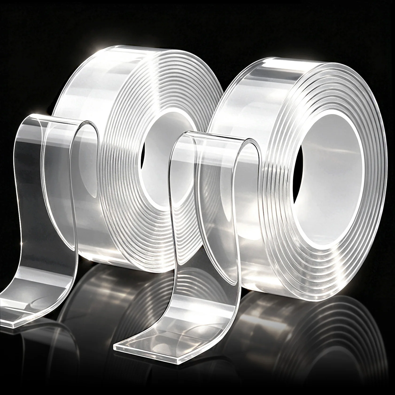 Nano Double Sided Adhesive Tape Strong High Viscosity Transparent Thicken Waterproof And Traceless Acrylic Tape Household Items