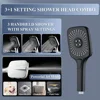12 Inch Ceiling Rain Shower System Adjustable Hand Shower Head Shower Set with Extension Arm In Wall Shower System 4