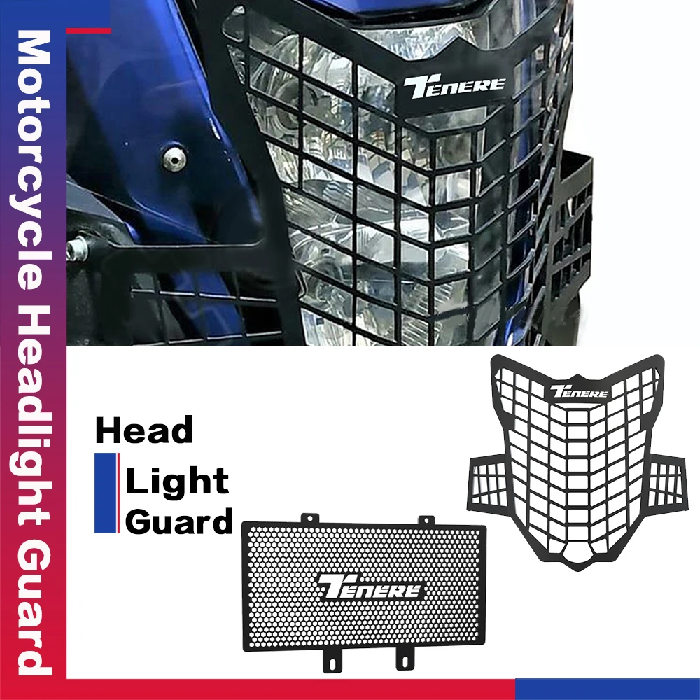 

Moto Parts headlight guard radiator guard set For YAMAHA XT660Z Tenere XT 660Z XT660 Z 2008-2016 2015 2014 2013 2012 2011 2010