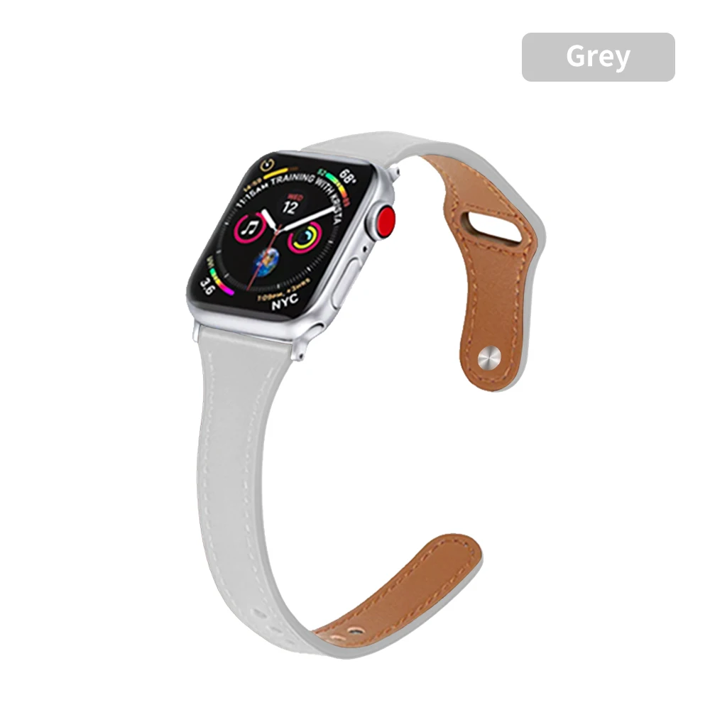 ตัวเลือกสินค้า สายหนังสุดหรูสำหรับ Apple Watch ทุกขนาด