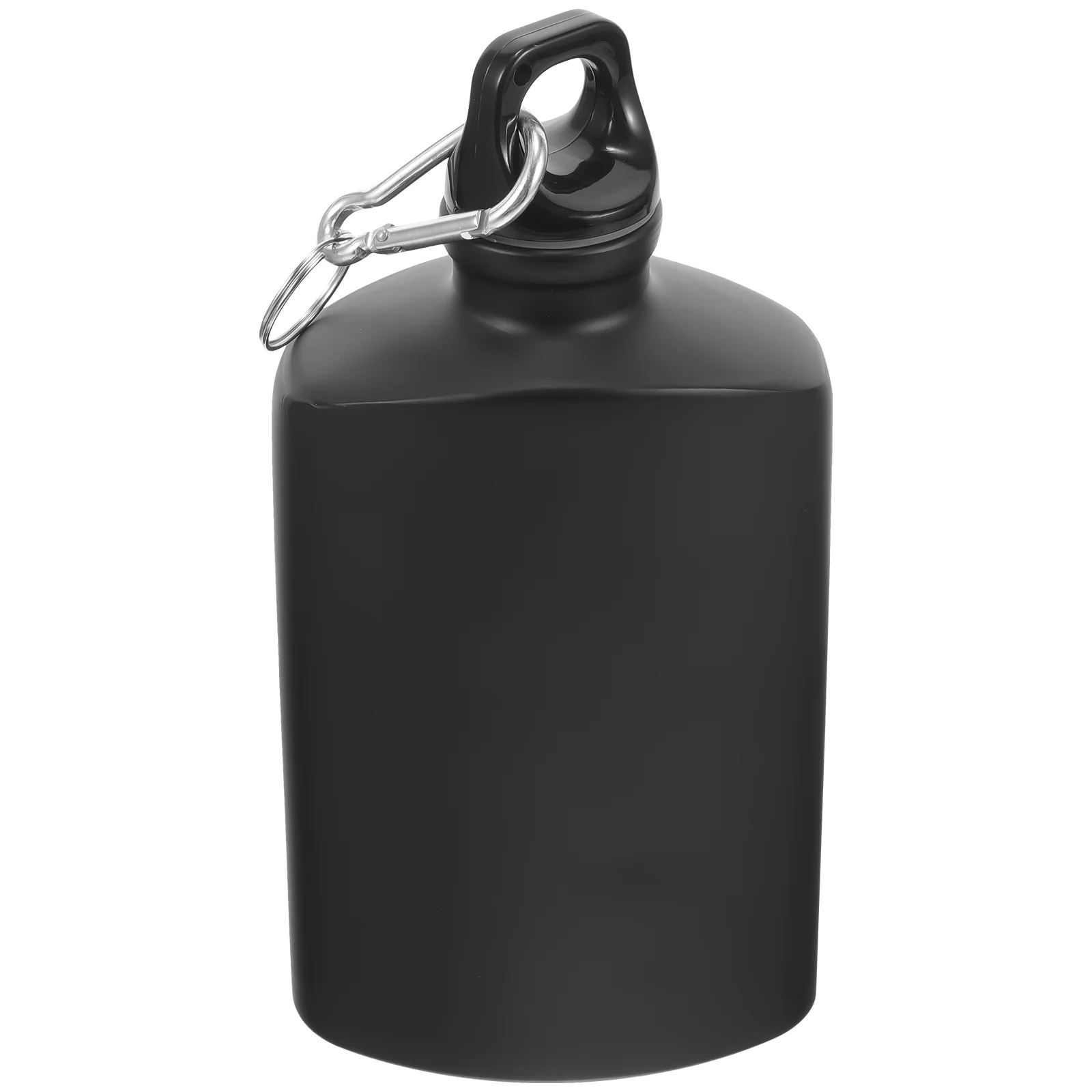 

Camping Water Bottle Multi-use Water Canteen Aluminum alloy Military Bottle Outdoor Accessory Black