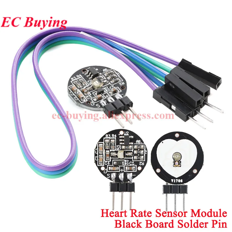 Muskel-Signalsensor EMG-Sensor EKG-Modul AD8232 EKG-Messung Puls-Herzfrequenz-Erfassungs-Überwachungs-Kit für Arduino R3 – Detail 8