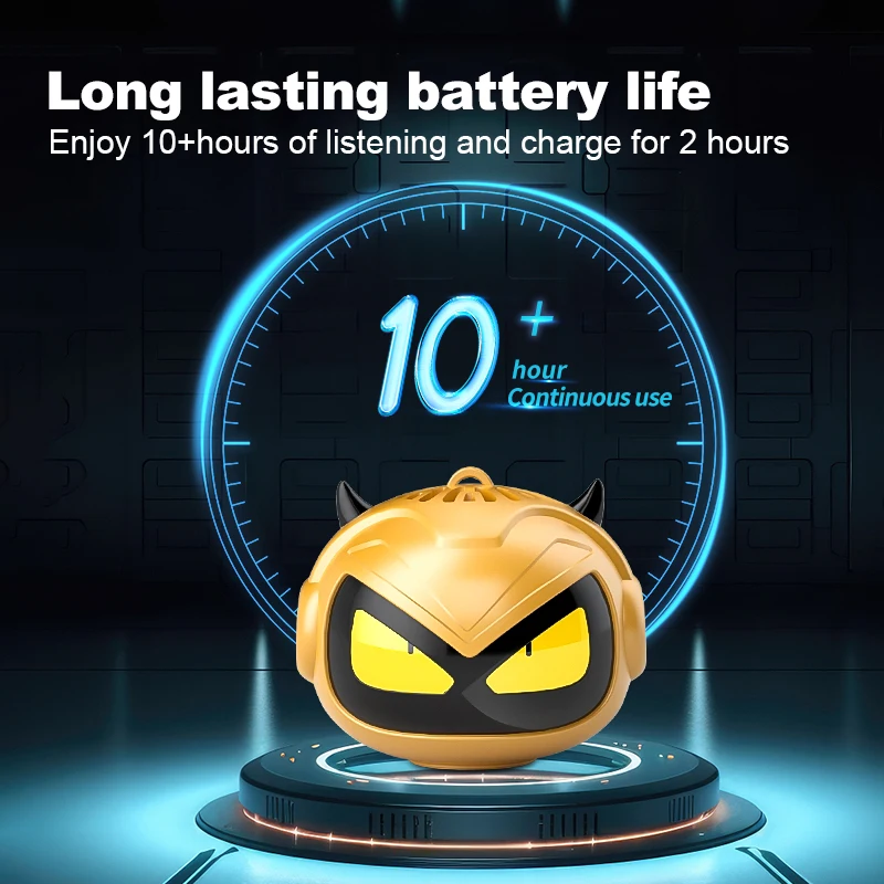 Portable Bluetooth Speaker Wireless  Home Stereo  HIFI Stereo Surround Subwoofer Music Speaker for Kids Adult Gift 3