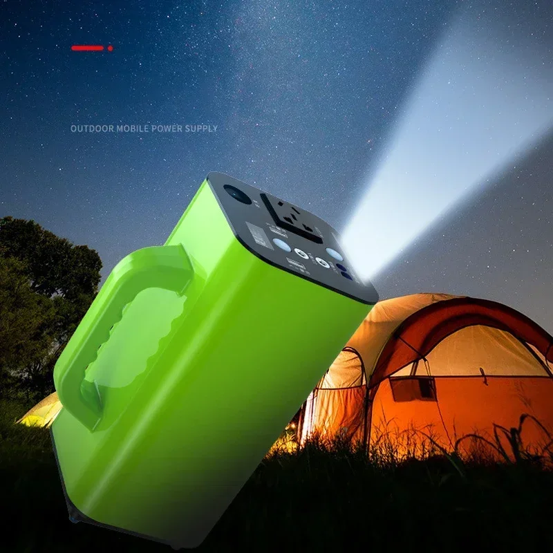 80000mAh 500W Portable Power Station  Generator Battery Outdoor Camping Charger Emergency Power Supply Power Bank AC DC Output