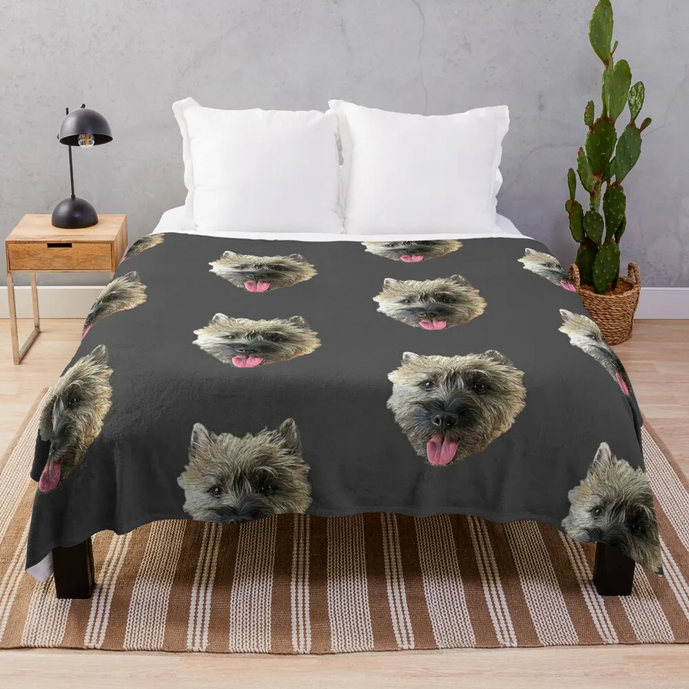 

Cairn Terrier Beautiful Dog Throw Blanket Summer Bedding Blankets Large Blanket fluffy blanket For Sofa