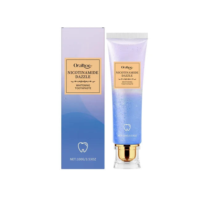 Niacinamide Corrector Toothpaste Whitening Teeth Stain Plaque Remover Protect Enamel Reduce Yellowing Tooth Refreshing Oral Care 2