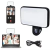Portable Mini Selfie Fill Light Rechargeable 3 Modes Adjustable Brightness Clip On For Phone Laptop Tablet Meeting Make Up 1