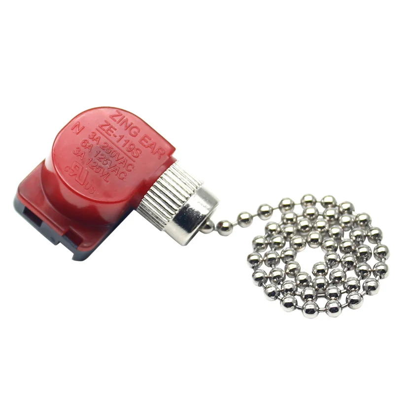 

ZE-109S Ceiling Fan Switch Zing Ear Pull Chain Light Switch