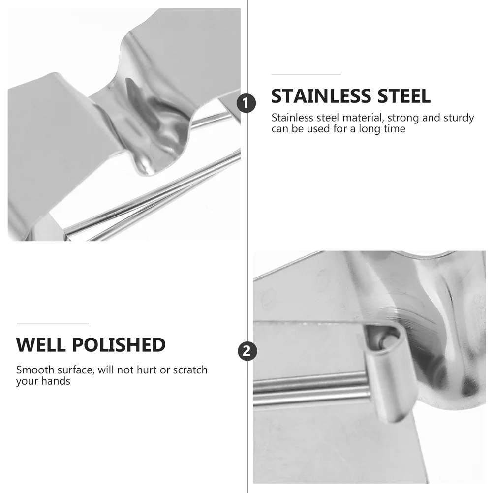 4pcs Wet Canvas Clips Stainless Steel Oil Painting Frame Clamps for Separating and Protecting Artwork
