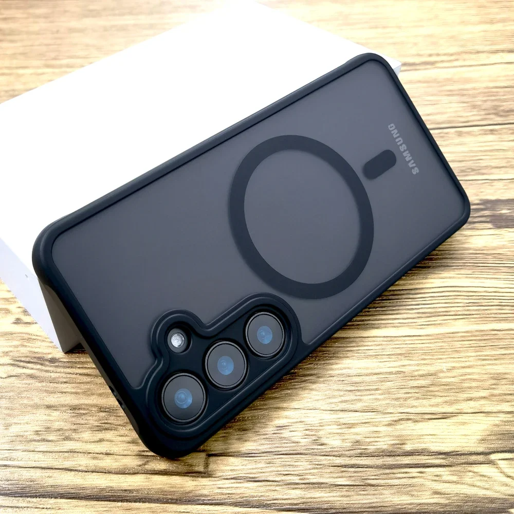 Luxury Matte Anti-Fingerprint Magsafe Wireless Charging Case