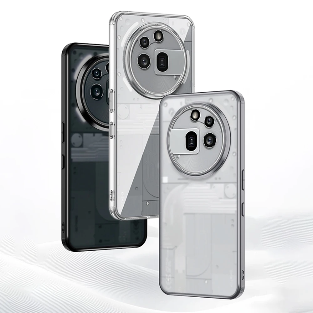 Enhanced Matte & Clear Armor Shockproof Case with Military-Grade Protection