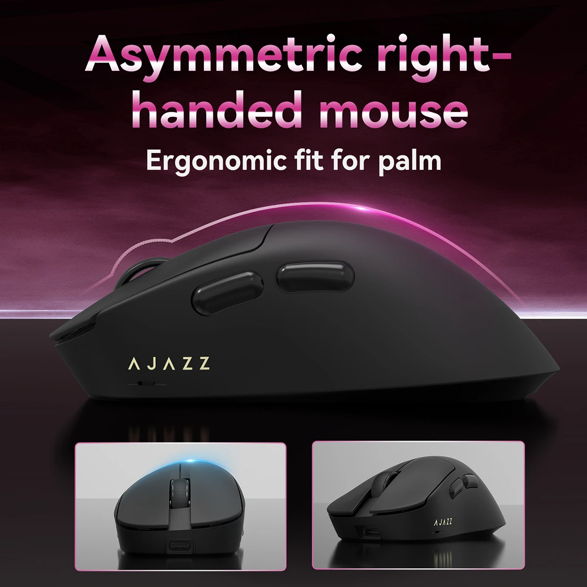 AJAZZ AJ179 APEX/TITAN Wireless Gaming Mouse PAW3950 3000DPI