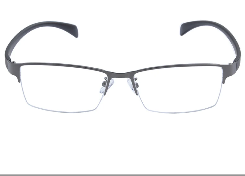 Legierung Übergroße Optische Gläser Rahmen Männer Halb Randlose Rechteck Brillen Rahmen Männer Super Große Halb Rand Brillen DD1454 – Detail 24