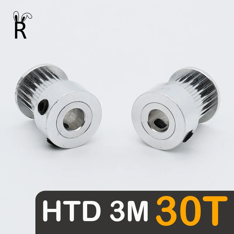 HTD 3M 30Teeth Synchronous Wheels Bore 5/6/7/8/10-16/17/18/19/20mm Belt Width 6/10/15mm 3M 30T Belt Pulleys HTD3M Timing Pulley