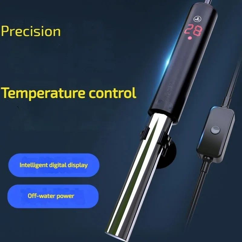

ARG Series Explosion-proof Stainless Steel Digital Display Aquarium Heating Rod with Water Detach-off Function