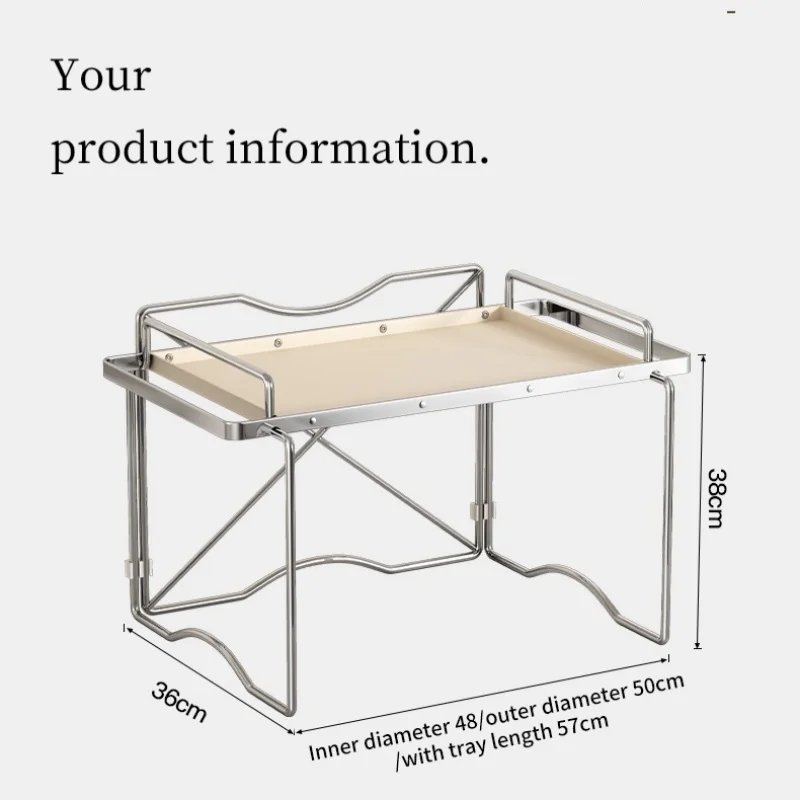 Kitchen 2-layer Microwave Oven Storage Rack Retractable Countertop Gadget Set Floor Stand Seasoning Holder Spicy Organizer Shelf 6