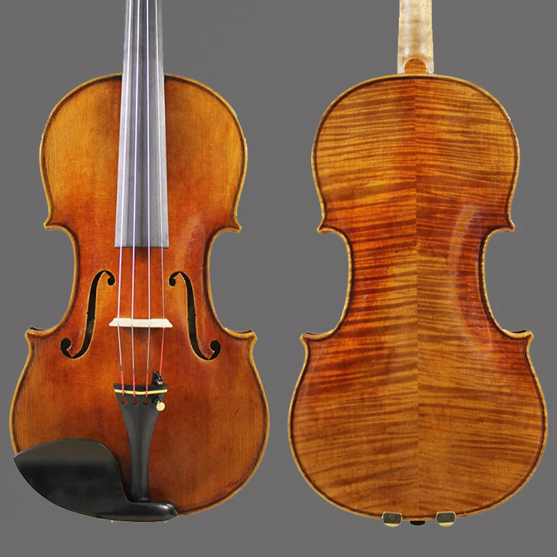 Итальянский масляный лак! Отличная скрипка Stradivari в стиле Мессии 4/4! Мастер тон!