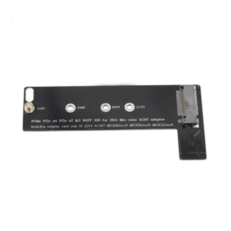 Card Support for Express NVMe for M.2 SSD Hard to Mac Mini 2014 Late A1347 MEGEN2 MEGEM2 MEGEQ2 Adap