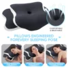 Butterfly Memory Foam Pillows Butterfly Shaped Relaxing Cervical Slow Rebound Neck Pillow Pain Relief Sleeping Orthopedic Beding 5