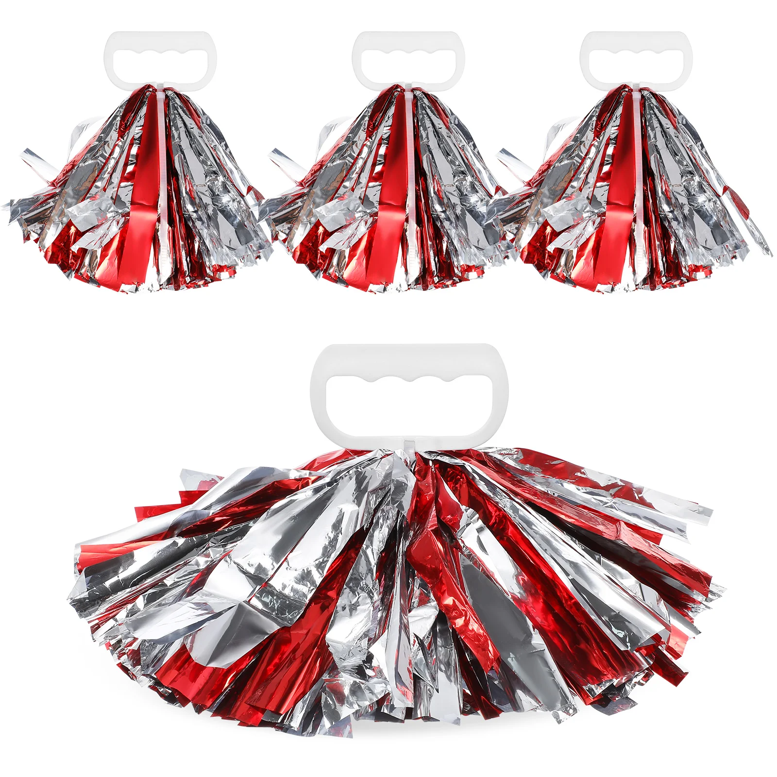 

4 Pcs Cheerleading Flower Ball Cheering Items Props Sports Meeting Event Party Favors Pom Poms Cheerleader Accessories Squad