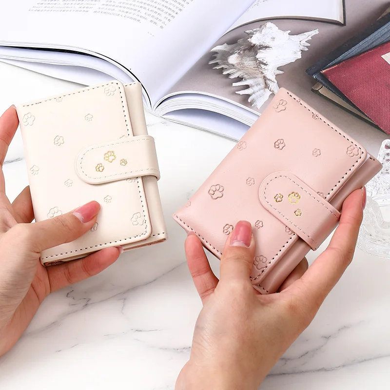 

New Fashion Retro Everything Compact Trend Women's Purse Women's Short Solid Color Simple Student Purse