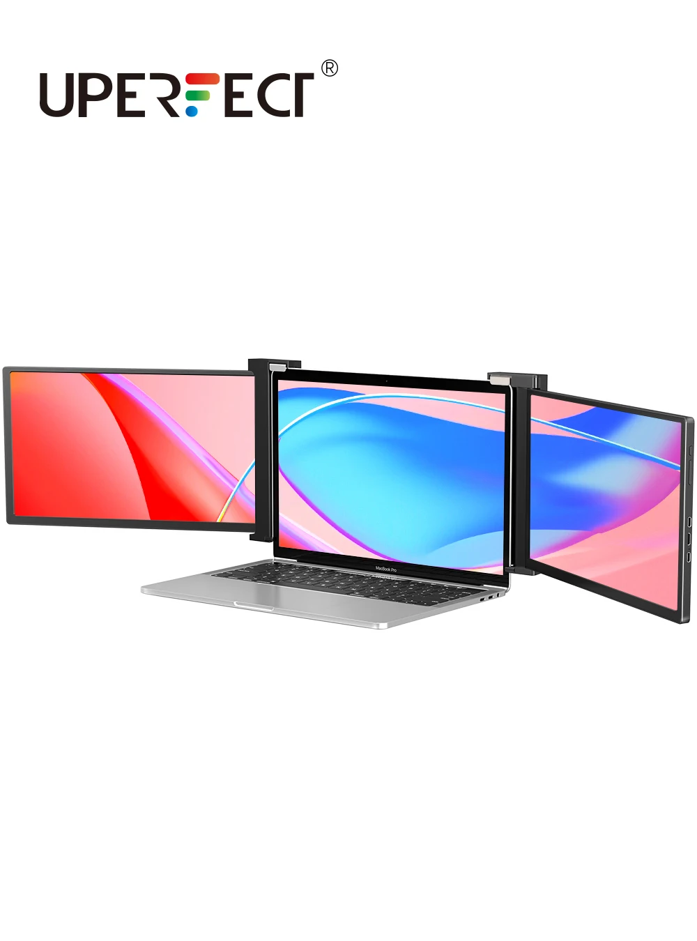 UPERFECTLaptopMonitorExtender14InchTriplePortableMonitorsFor