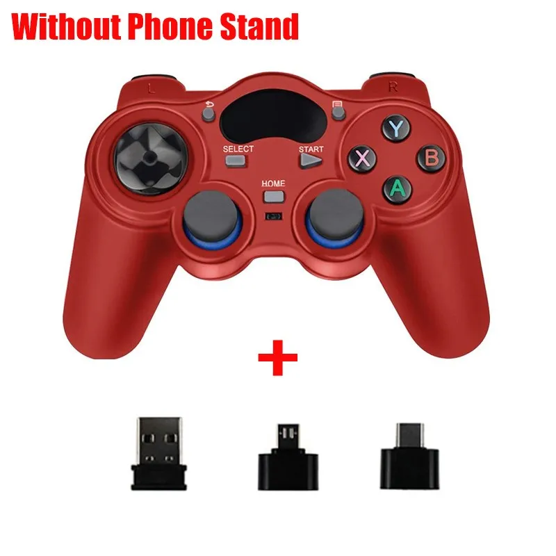2.4G USB Wireless Android Game Controller Joystick Joypad with OTG Converter For PS3/Smart Phone For Tablet PC Smart TV Box 