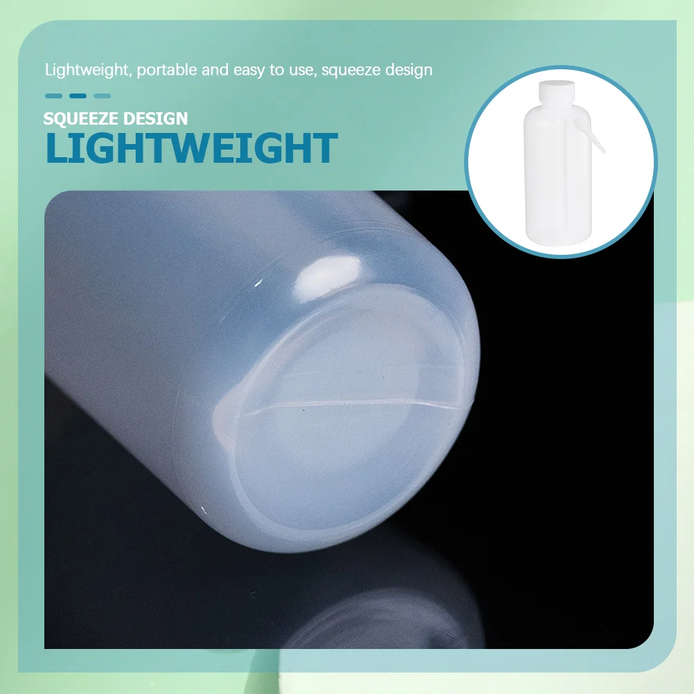 Side Wash Leak Proof Water Bottle Plastic Squeeze Laboratory Leak Proof Water Bottles Chemicals Spray 2 Pcs,plastic bottle