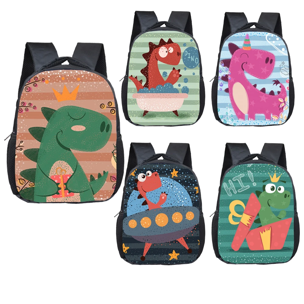 

Kawaii Dino Panda Dog Unicorn Print Backpack Children School Bags Kids Kindergarten Bag for Boys Girls Baby Toddler Diaper Bags