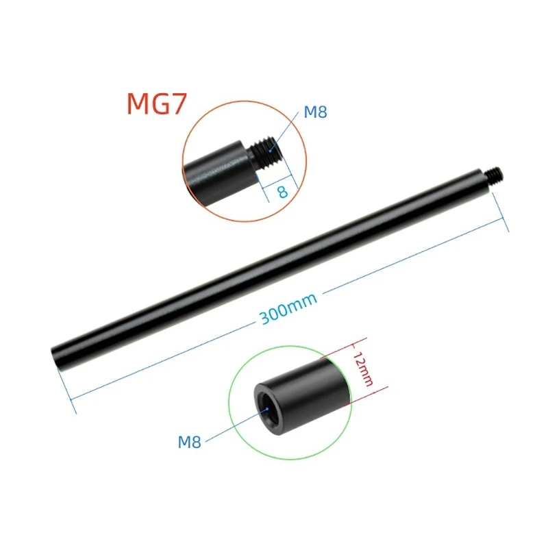 Extension Rod Tripods Monopods Fill Light Extension Poles Camera Extenders 1/4inch Screw Mount tripod extension rod