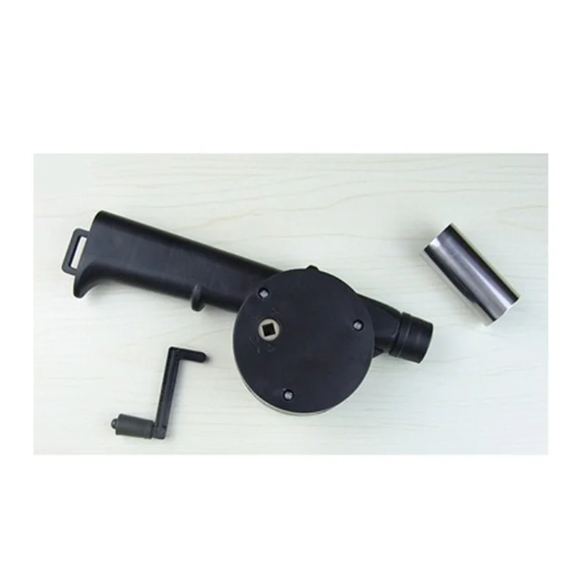 Hand Blower Air Blower Barbecue Blower Factory direct outdoor barbecue hair dryer portable manual blower Hand crank blower BBQ tools