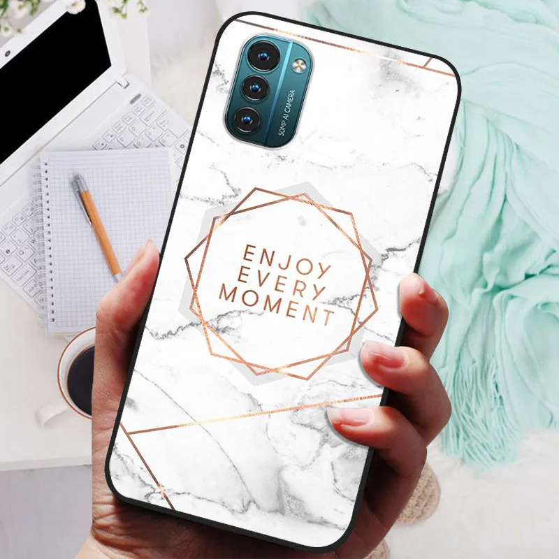 Floral Astronaut Soft TPU Silicone Bumper Phone Case