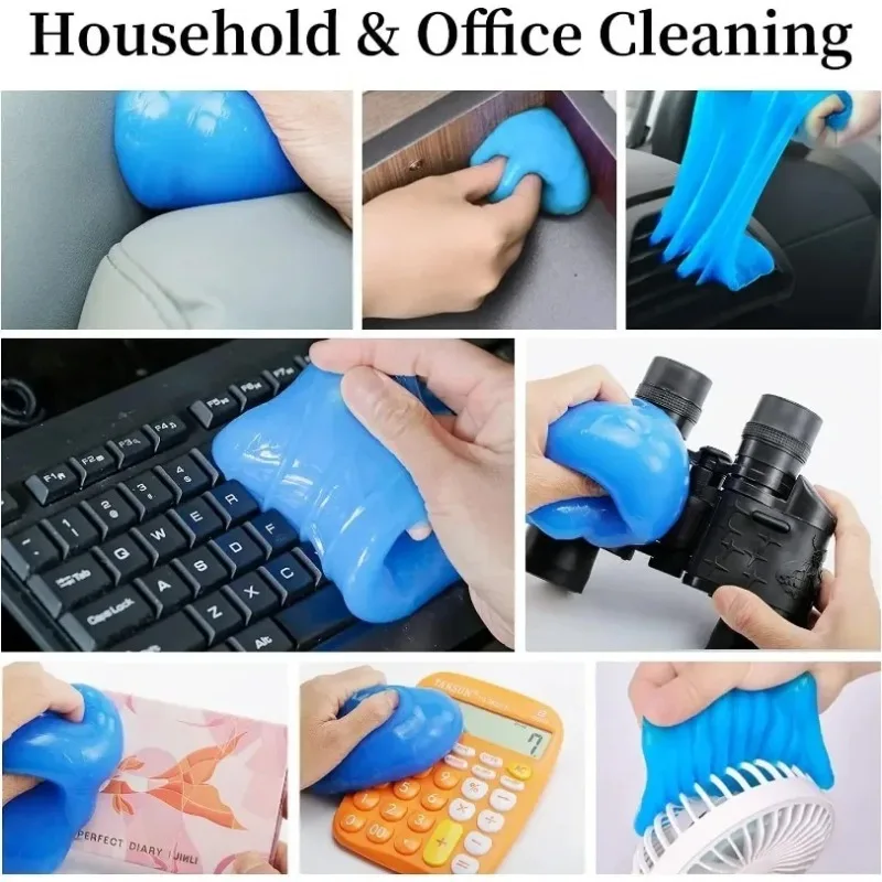 Car Cleaning Gel Car Detail Tool Cleaning Gel Cars Interior Putty Cleaner Keyboard Notebook Clean Reusable Gels Magic Clean cleaning gel,car cleaning tool,cleaning magic mud,car detailing cleaner,car cleaning gel