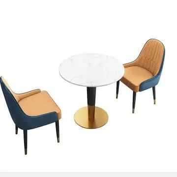 Commercial Canteen Restaurant Furniture Coffee Shop Booth Dining Seating Chair and Tables for Sale