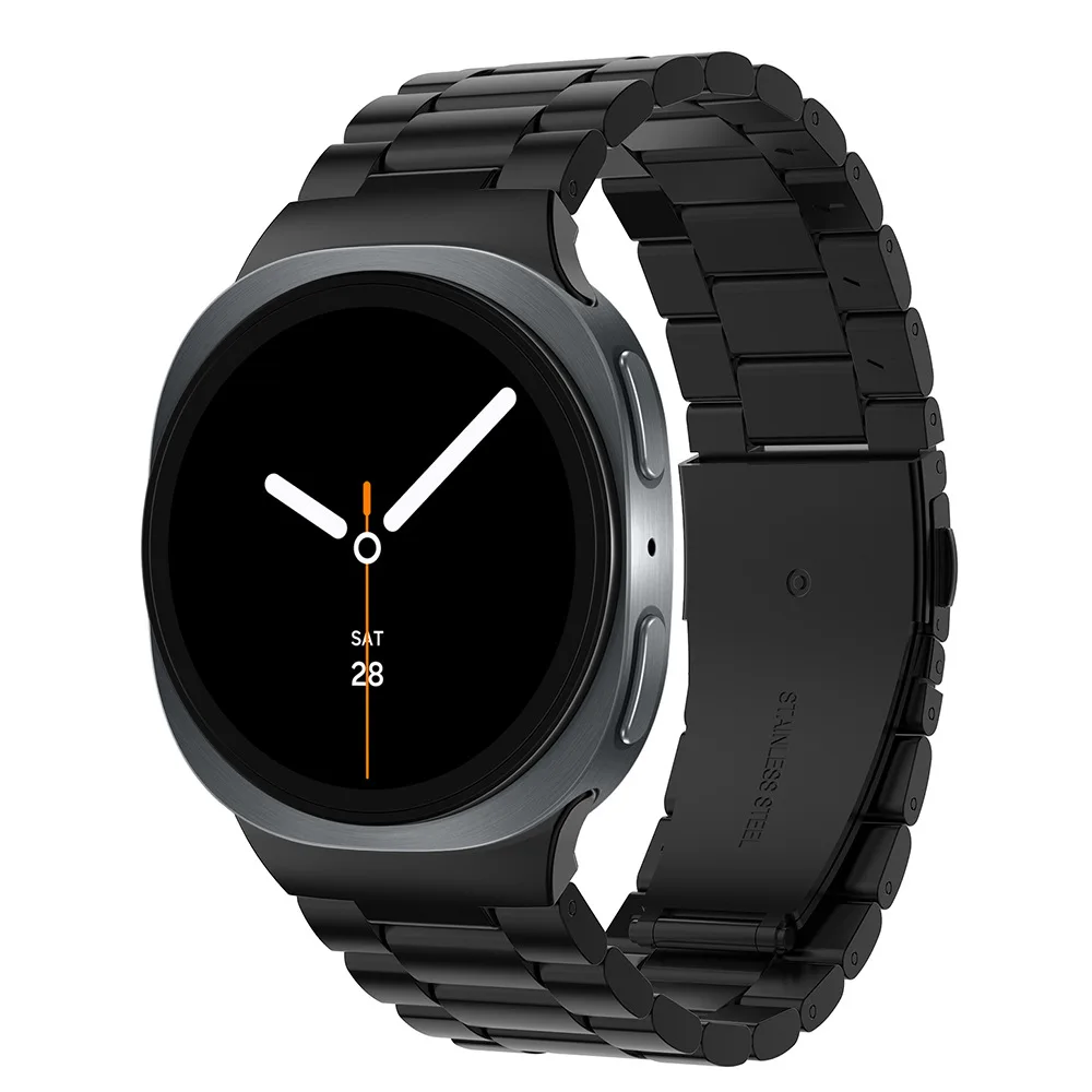 Premium Stainless Steel Watch Strap - Elegant Metal Bracelet Band