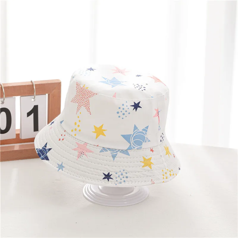 Chapeau d'été pour bébé, casquette de pêcheur, Anti-UV, coupe-vent, dessins animés, bonnet pour enfants, chapeau de soleil de voyage, chapeaux seau pour nourrissons_voghion.com