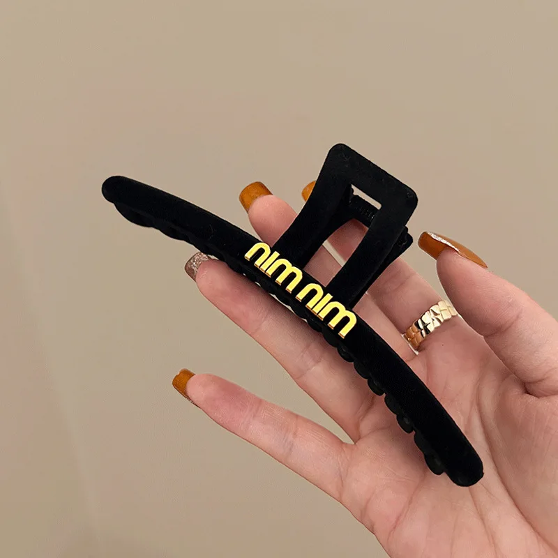 Plastic Hair Clips 13CM Korea Girls Hairpins Acetate Sheet Acrylic Crab hair Claw clips For Women