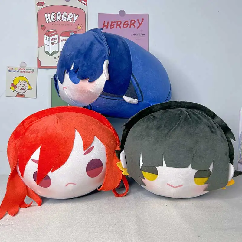 Plush Toy Plush Doll Anime Ornament Action Figures Toys Anime BLUE LOCK Isagi Yoichi Seishiro Nagi Bachira Meguru Adorable Cartoon Plush Papa Dango Dolls Throw Pillow Pendant Gifts