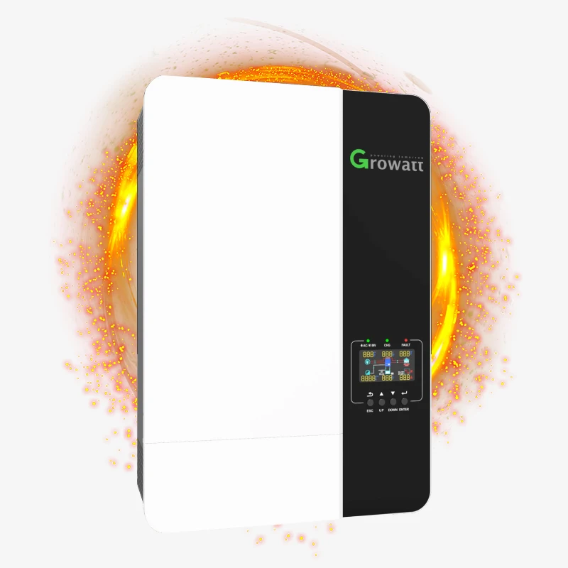 

Growatt Off Grid Inverter Inversor Hibrido 5000Va 5000W Spf 5000Es Solar Inverter For 10Kw 5Kw Wifi Monitor Solar Power System