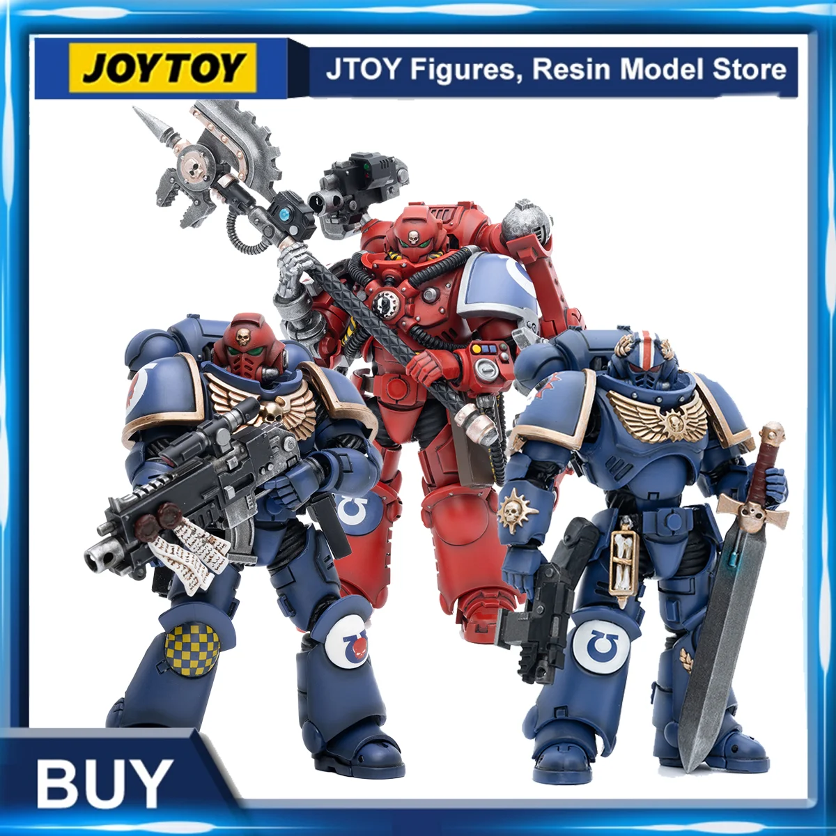[Предзаказ] экшн-фигурки JOYTOY Warhammer 40K 1/18, новые ультрамарины Techmarine, аниме модельные игрушки в подарок
