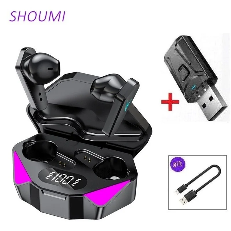 X15 Gaming Earbuds Wireless Bluetooth Earphone Low Latency CVC8.0