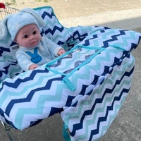 Supermarket Shopping Cart Sleeve Unique Pattern Baby Dinning Chair Protective Case Dirtproof High Chair Dustproof Cover 1