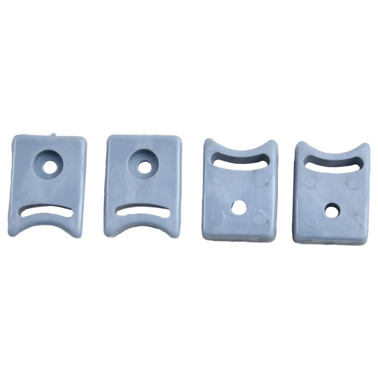 Shower Room Door Pulley Moving Positioning Block 4-piece Limit Block Rubber Stop Shower Room Pulley Accessories