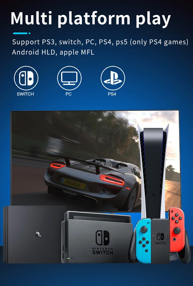  BT  Ʈѷ  е  RGB Ʈ ġ е  Ű  PS3 PS5 PS4 ȵ̵ ġ PC  3D ̽ƽ