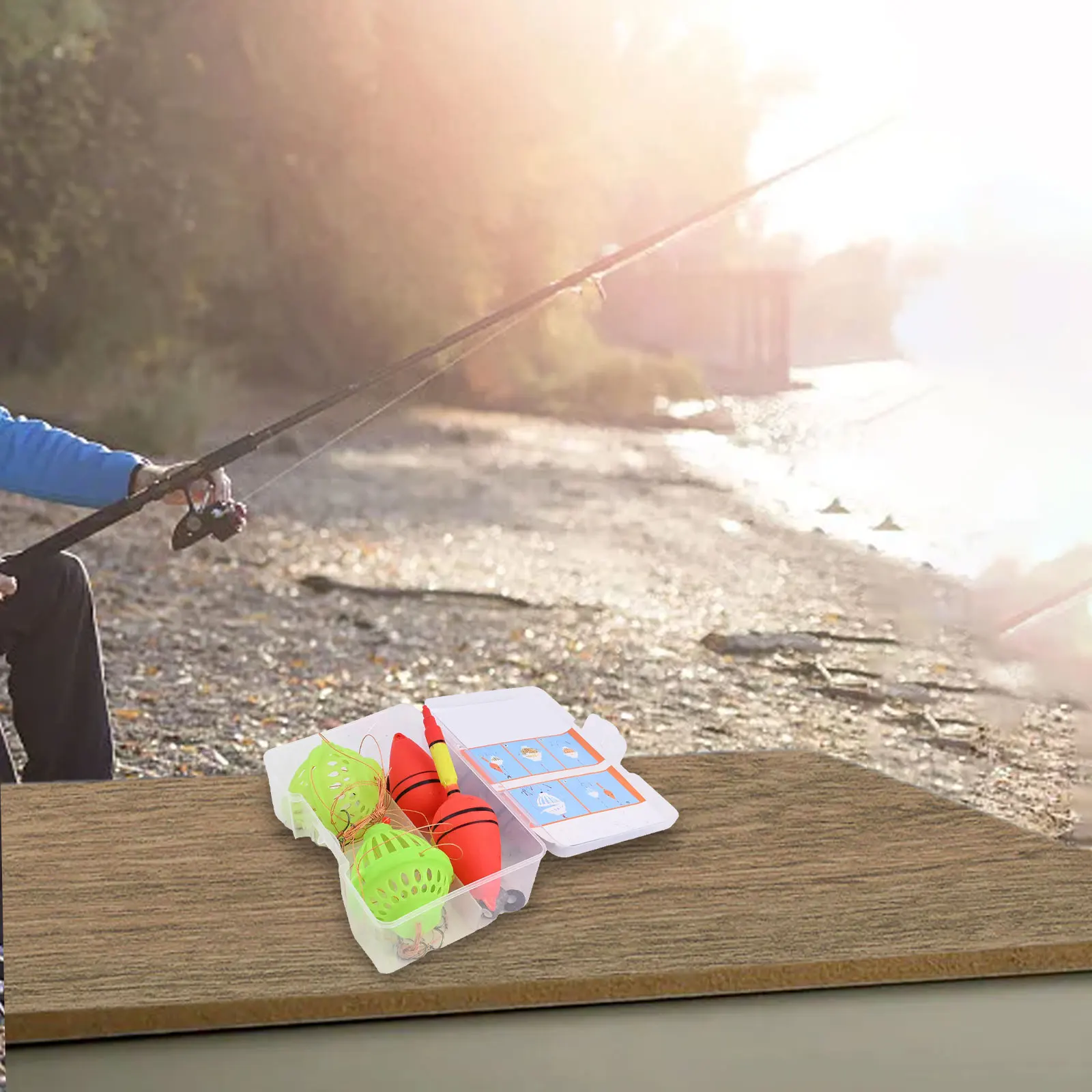 Long-distance Fishing Explosive Hook Set Carp Fishing Gear Easy To Load Bait Plastic metal Strong Pulling Force
