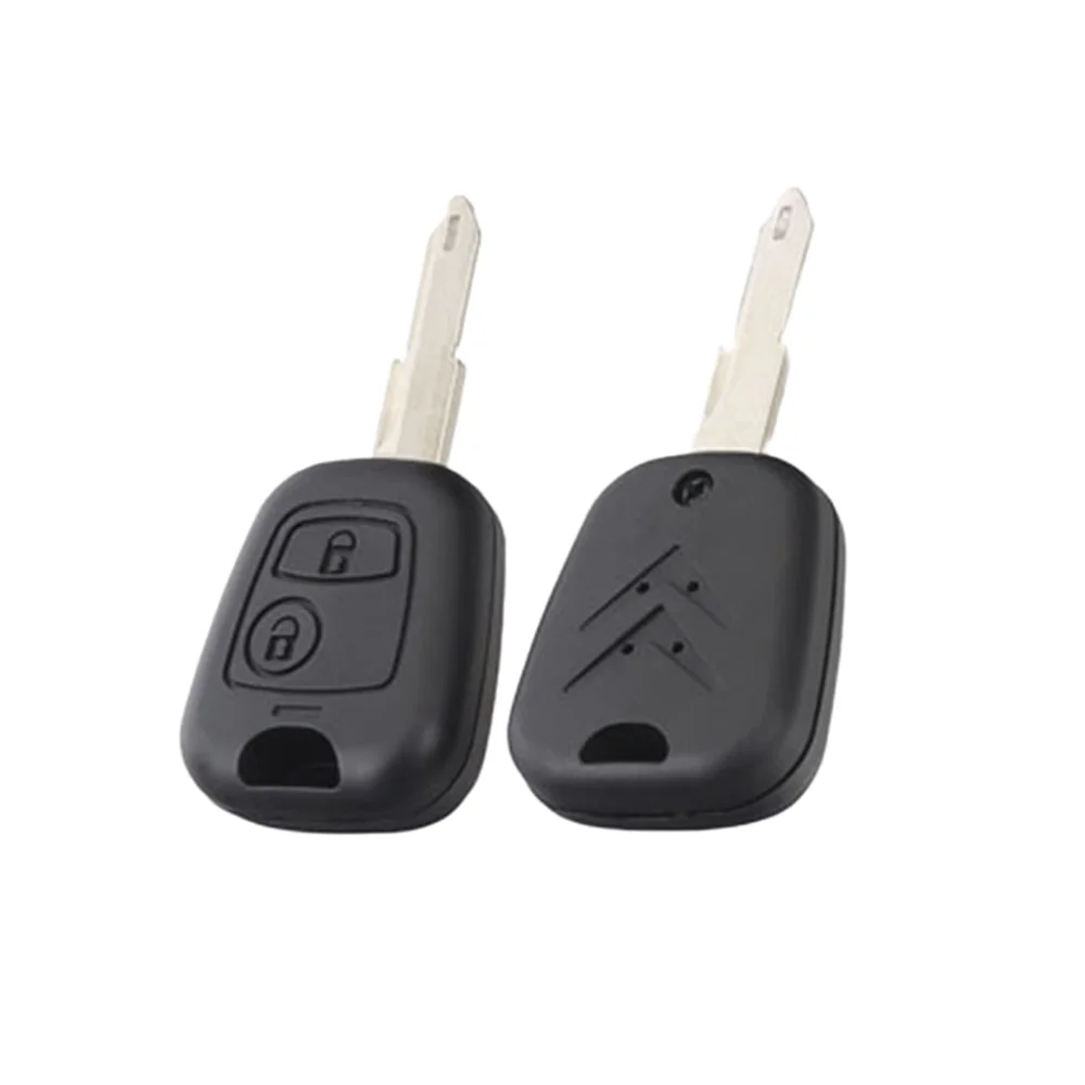 

2 Buttons Remote Key Shell Case for Citroen C1 C2 with NE73 Blade