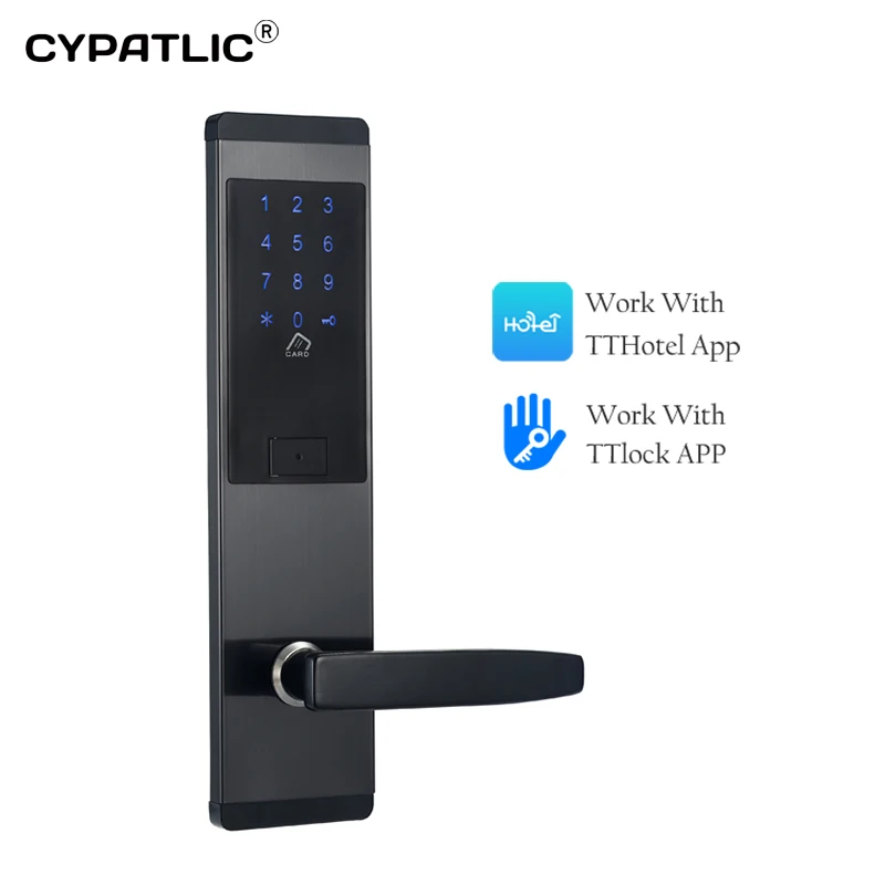 Cypatlic Bluetooth Deadbolt Lock Smart Electronic Door Lock With App