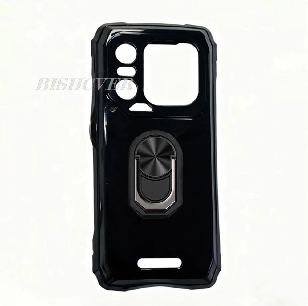 Blackview Xplore 1 Pro 6.78 Back Ring Holder Bracket Case - TPU Soft Silicone Cover