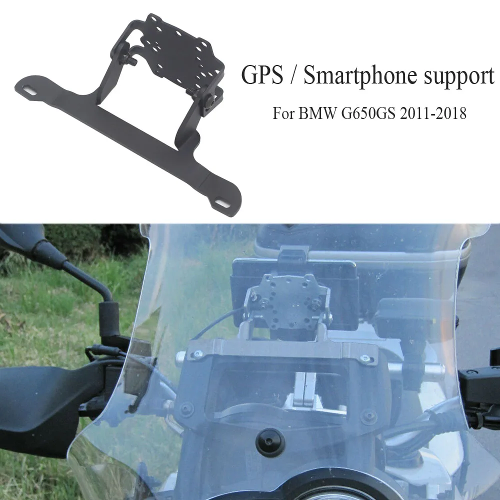 

Кронштейн для ветрового стекла для BMW G650GS G650 GS 2011-2018, держатель GPS для смартфона, кронштейн для навигации телефона