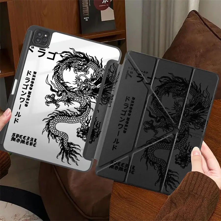 Dragon Design Premium Tablet Case with Adjustable Holder